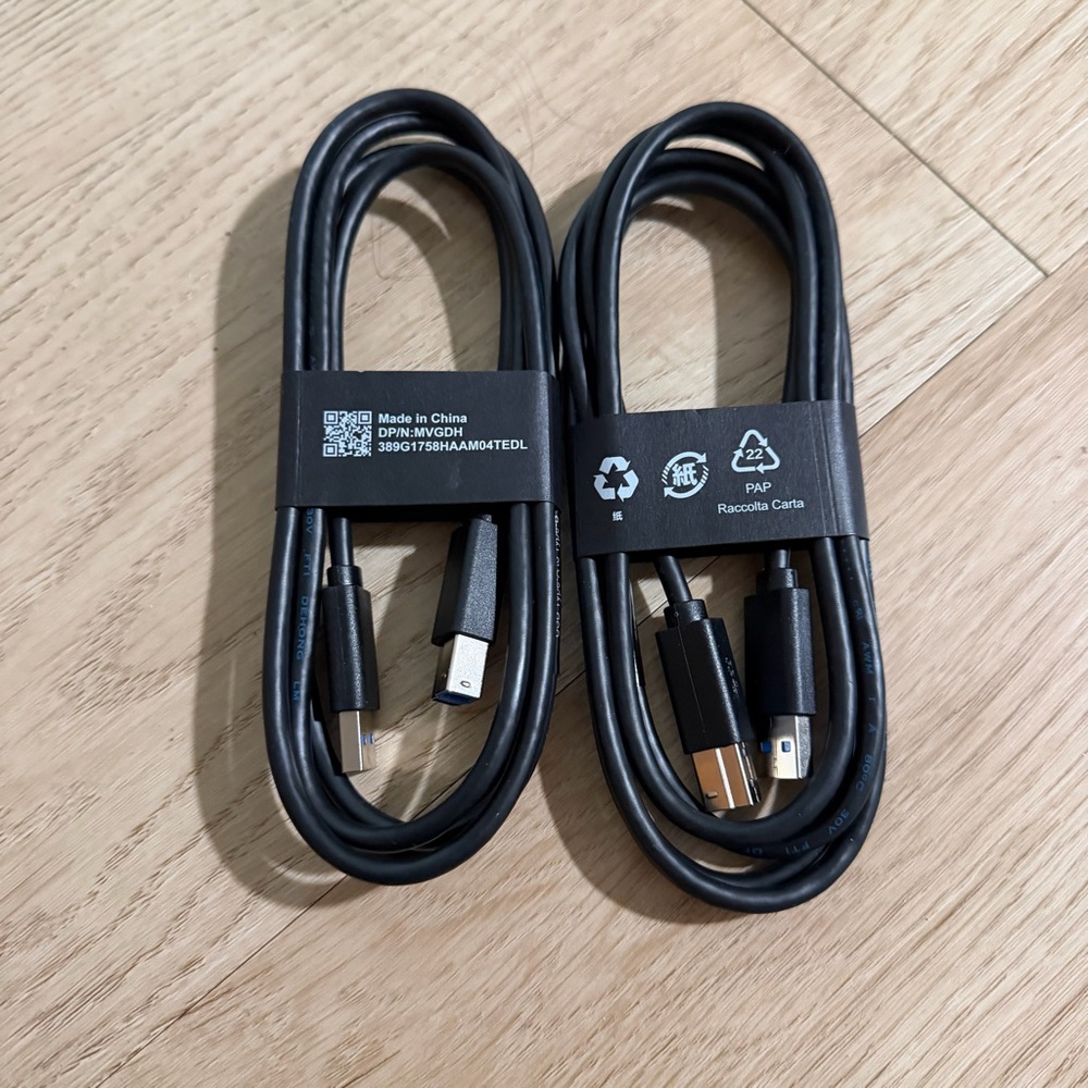 USB A to Type B 5Gbps Cables
